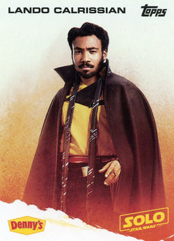 2018 Topps Denny's Solo: Star Wars Lando Calrissian