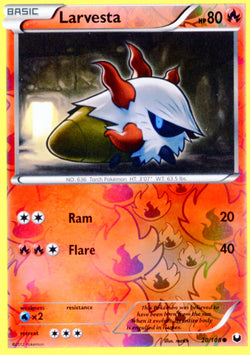 Pokemon Foil Larvesta