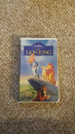 WALT DISNEY MASTERPIECE COLLECTION THE LION KING VHS