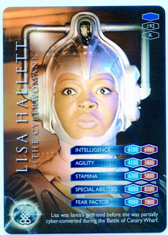 Torchwood TCG Foil Trading Card #192 Lisa Hallett (The Cyberwoman)