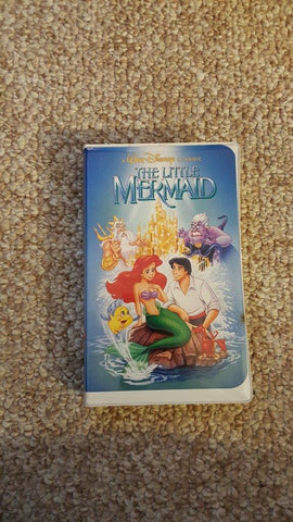 WALT DISNEY BLACK DIAMOND THE LITTLE MERMAID VHS