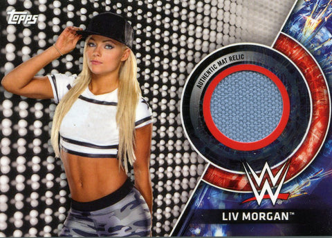 2018 Topps WWE Liv Morgan Authentic Mat Relic #033/199