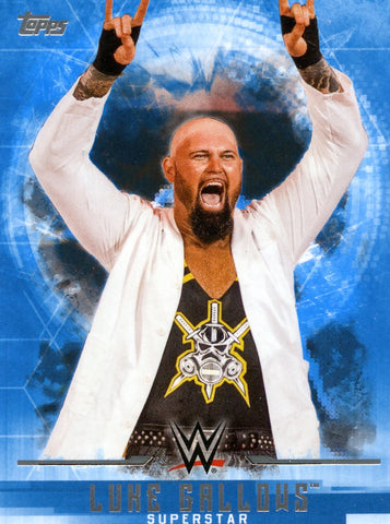 2017 Topps WWE Undisputed Base Luke Gallows