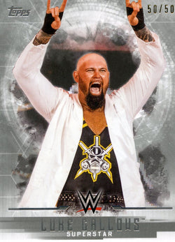 2017 Topps WWE Undisputed Silver Luke Gallows