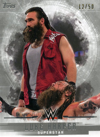 2017 Topps WWE Undisputed Silver Luke Harper