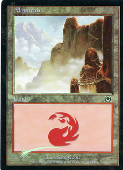 Wizards of the Coast Magic the Gathering Mountain Promo