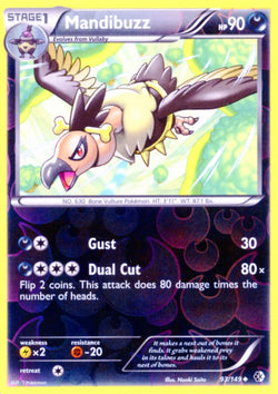 Pokemon Foil Mandibuzz