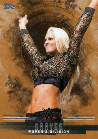 2017 Topps WWE Undisputed Bronze Maryse