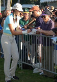 MICHELLE WIE SIGNED 3x5 INDEX CARD COA AUTHENTIC