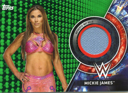 2018 Topps WWE Mickie James Authentic Mat Relic #086/150