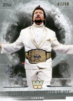 2017 Topps WWE Undisputed Silver "Million Dollar Man" Ted DiBiase