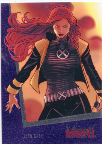 2013 Rittenhouse Women of Marvel Series 2 Purple Foil Jean Grey #34