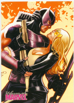 2013 Rittenhouse Women of Marvel Series 2 Embrace Mockingbird & Hawkeye #35