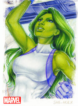 2013 Rittenhouse Women of Marvel Series 2 Artifex She-Hulk #04
