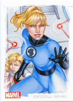 2013 Rittenhouse Women of Marvel Series 2 Artifex Invisible Woman #09