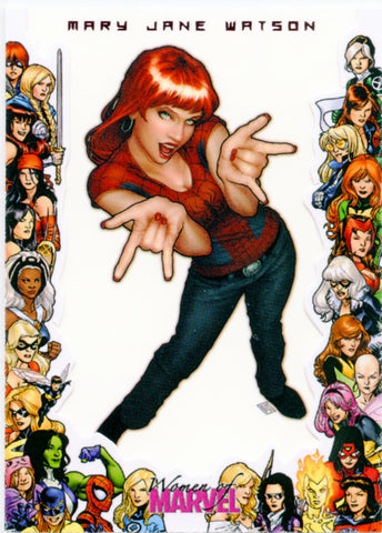 2013 Rittenhouse Women of Marvel Series 2 Framed Mary Jane Watson #F1