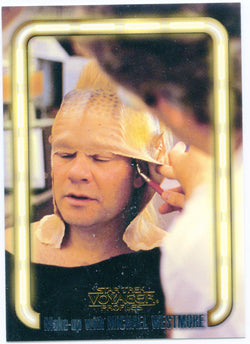 1998 Skybox Star Trek Voyager Profiles Make-up with Michael Westmore MW7