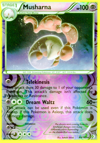 Pokemon Foil Musharna