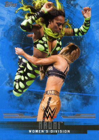 2017 Topps WWE Undisputed Base Naomi