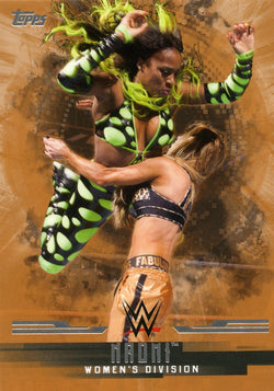 2017 Topps WWE Undisputed Bronze Naomi