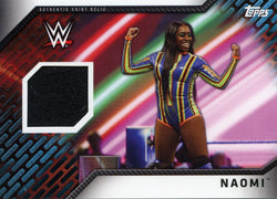 2018 Topps WWE Naomi Authentic Shirt Relic #093/199