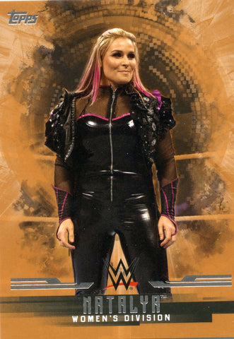 2017 Topps WWE Undisputed Bronze Natalya