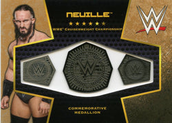 2017 Topps WWE Neville Commemorative Medallion #42/99