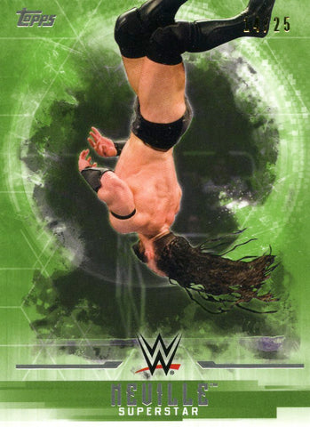 2017 Topps WWE Undisputed Green Neville