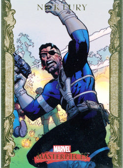 2007 Marvel Premier Gold Nick Fury #62