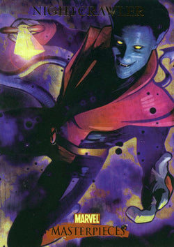 2007 Upper Deck Marvel Masterpieces Foil Nightcrawler Card #63