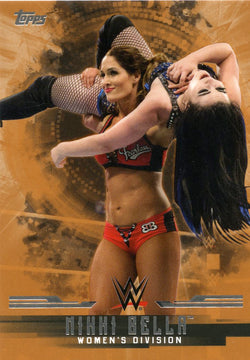 2017 Topps WWE Undisputed Bronze Nikki Bella