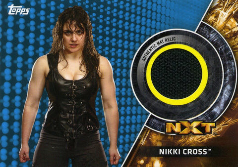 2018 Topps WWE Nikki Cross Authentic Mat Relic #21/25