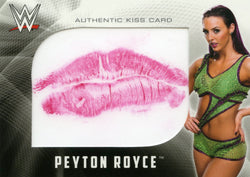 2017 Topps WWE Peyton Royce Authentic Divas Kiss Card #03/99