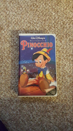 WALT DISNEY MASTERPIECE COLLECTION PINOCCHIO VHS