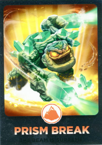 2012 Topps Skylanders Giants Silver Foil Prism Break