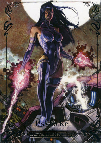 2018 Upper Deck Marvel Masterpieces Base Set - #62 Psylocke