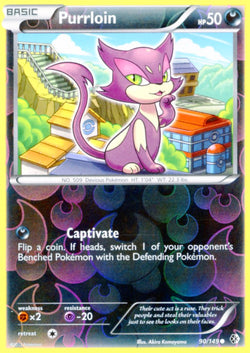 Pokemon Foil Purrloin