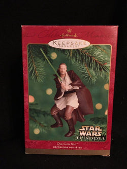 2000 HALLMARK ORNAMENT QUI-GON JINN STAR WARS: EPISODE 1