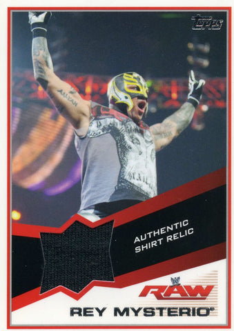 2013 Topps WWE Rey Mysterio Authentic Shirt Relic