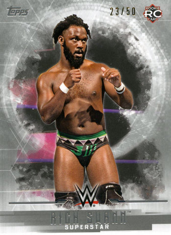 2017 Topps WWE Undisputed Silver Rich Swann