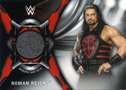 2018 Topps WWE Roman Reigns Authentic Shirt Relic #10/99