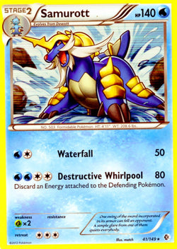 Pokemon Foil Samurott