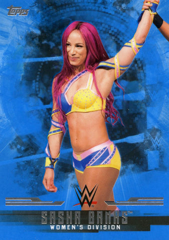 2017 Topps WWE Undisputed Base Sasha Banks