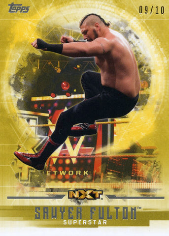 2017 Topps WWE Undisputed Gold Sawyer Fulton