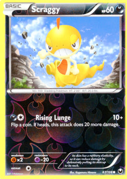 Pokemon Foil Scraggy