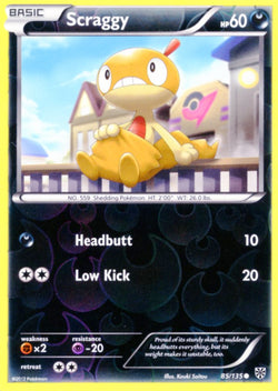 Pokemon Foil Scraggy