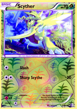 Pokemon Foil Scyther