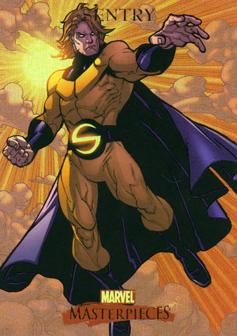 2007 Upper Deck Marvel Masterpieces Foil Sentry Card #74