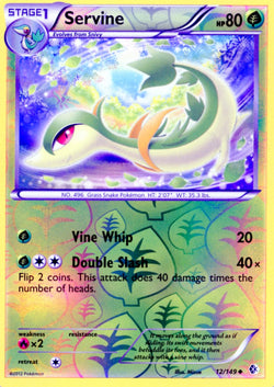 Pokemon Foil Servine