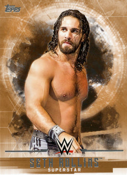 2017 Topps WWE Undisputed Bronze Seth Rollins